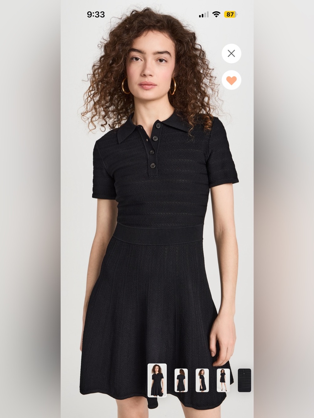 Shoshanna Minoa Polo collared Dress